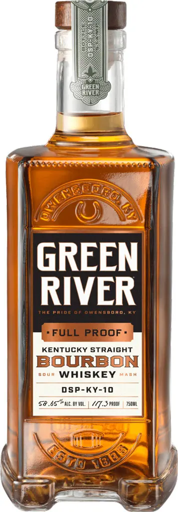Green River Kentucky Straight Bourbon Whiskey Full Proof 750Ml 1