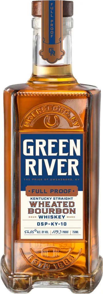 Green River Kentucky Wheated Bourbon Full Proof Whiskey 750Ml 1