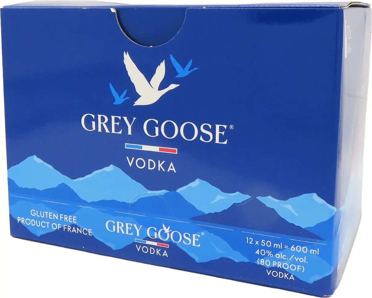 Grey Goose Aluminum 50Ml 12Pk 1