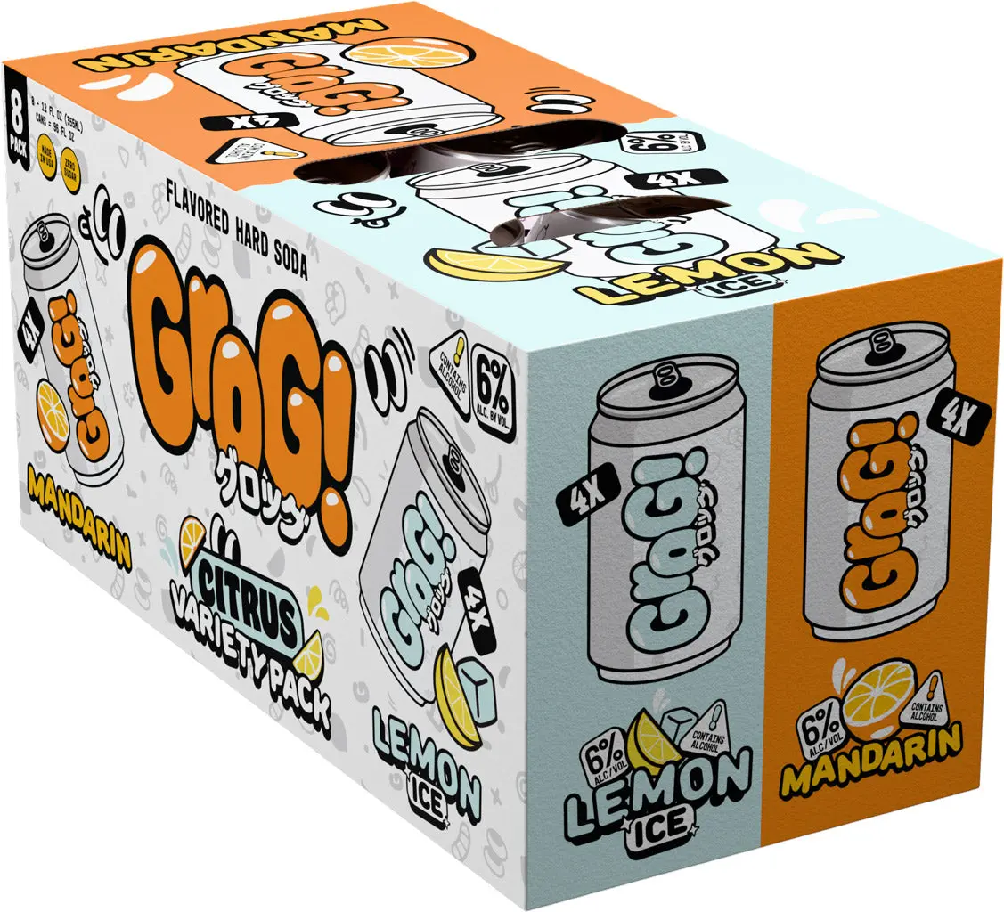 Grog! Citrus Variety Pack 8Pk (In Store Pickup Only) 1