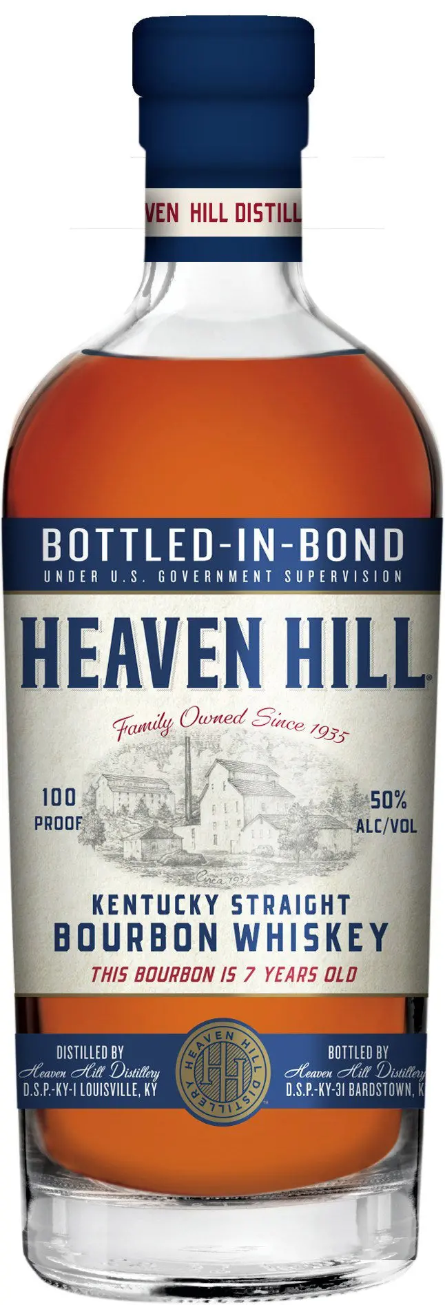 Heaven Hill Kentucky Straight Bourbon 7 Year Old 750Ml 1