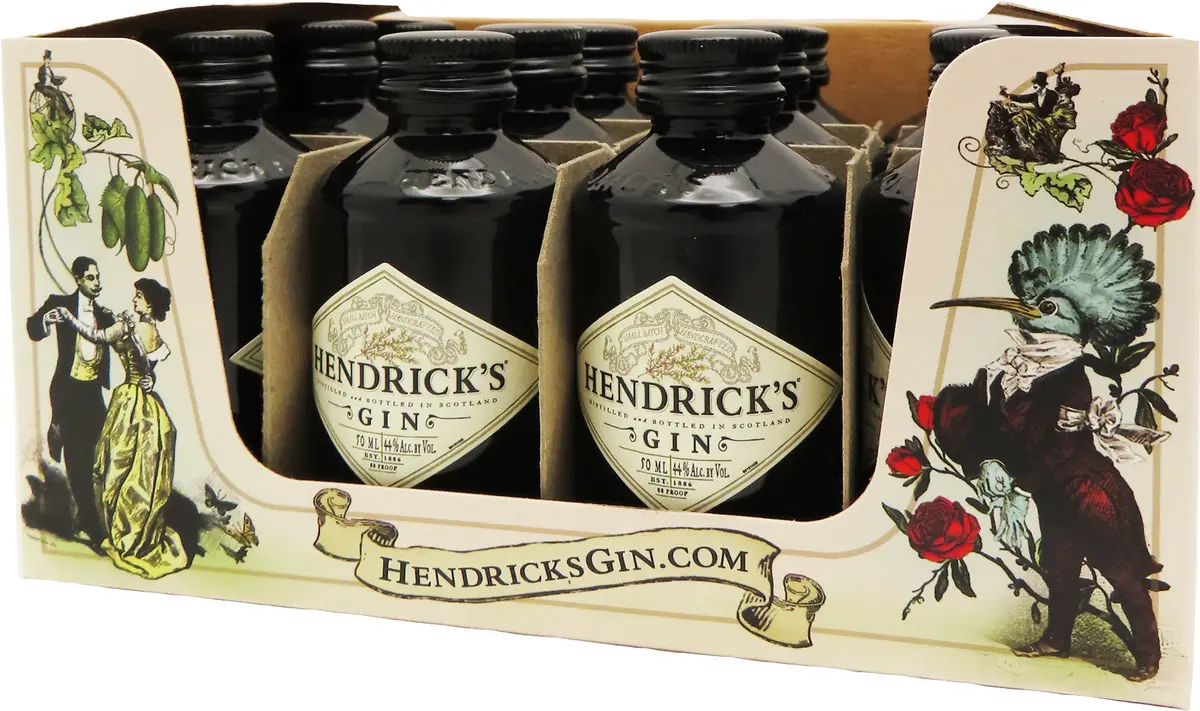 Hendrick's Gin 50Ml 12Pk 1