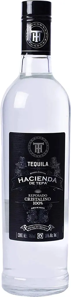 Hacienda De Tepa Reposado Cristalino Tequila 750Ml 1