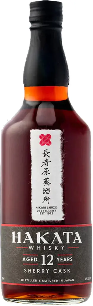 Hakata 12 Year Old Sherry Cask Japanese Whisky 700Ml 1