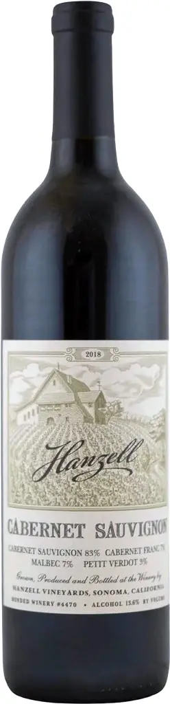 Hanzell Cabernet Sauvignon Sonoma County 2018 750Ml 1