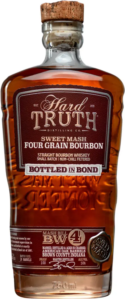Hard Truth Sweet Mash Four Grain Bourbon Whiskey 750Ml 1