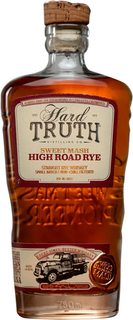 Hard Truth Sweet Mash High Road Rye Whiskey 750Ml 1