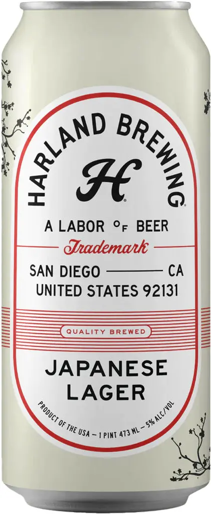 Harland Brewing Japanese Rice Lager 19.2Oz Can 1