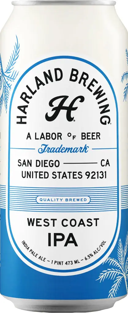 Harland Brewing West Coast Ipa 16Oz Can 1