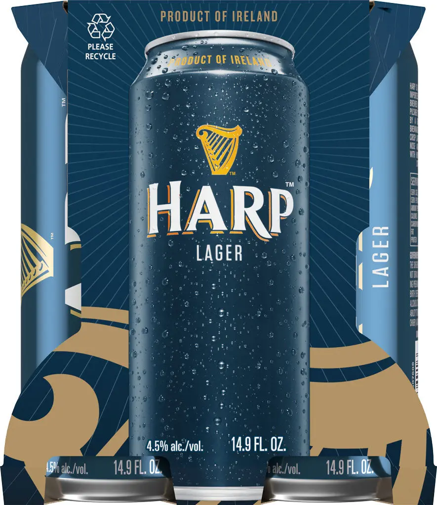 Harp Lager 14.9Oz 4Pk Cans 1