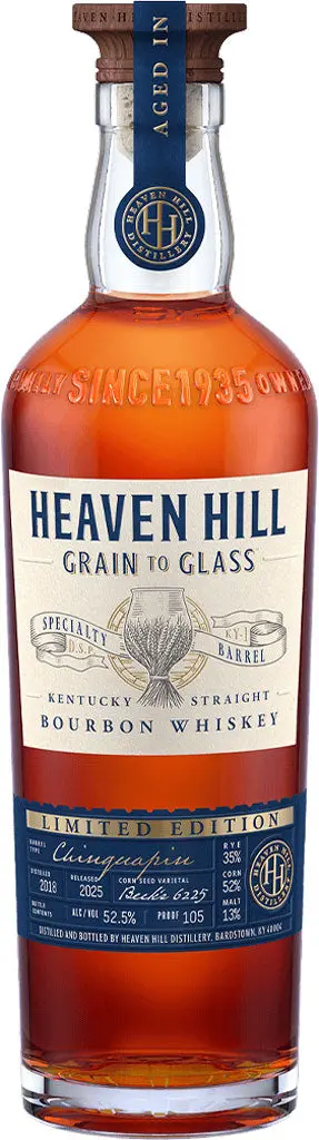 Heaven Hill Grain To Glass Chinquapin Oak Straight Bourbon Whiskey 700Ml 1