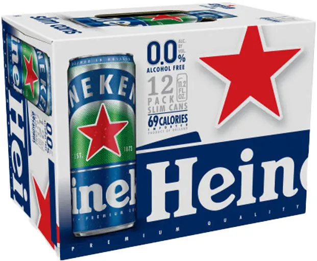 Heineken 0.0 Alcohol-Free Lager 12Pk Cans 1