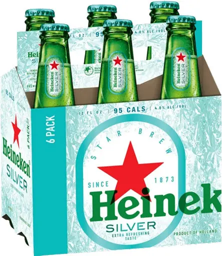Heineken Silver 6Pk Btls 1