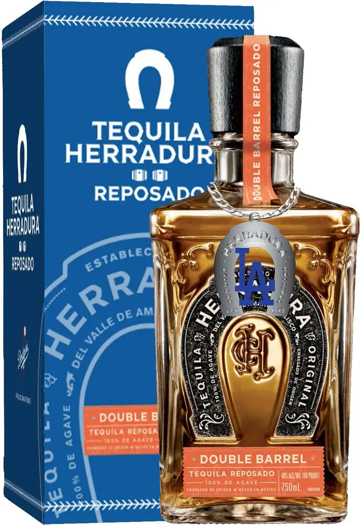Herradura La Dodgers Reposado Double Barrel 750Ml 1