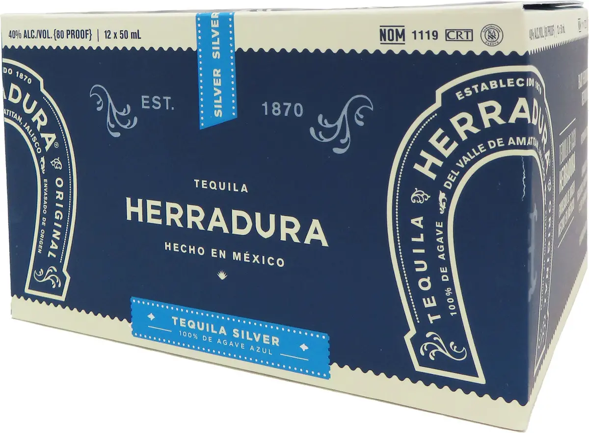 Herradura Silver 50Ml 12Pk 1