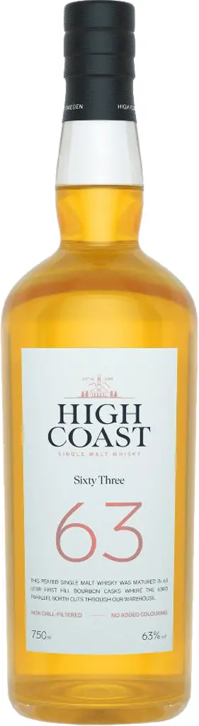 High Coast Sixty Three Single Malt Whisky 750Ml 1