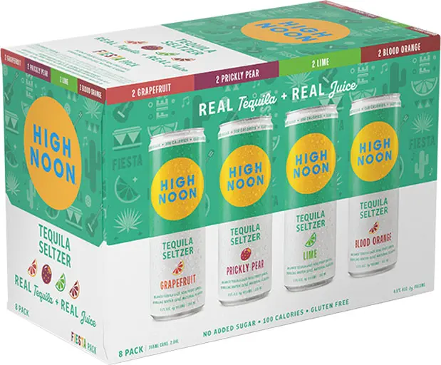 High Noon Tequila Fiesta Hard Seltzer Variety 8Pk Cans 1