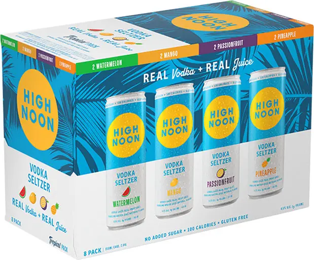 High Noon Tropical Hard Seltzer Variety 8Pk Cans 1