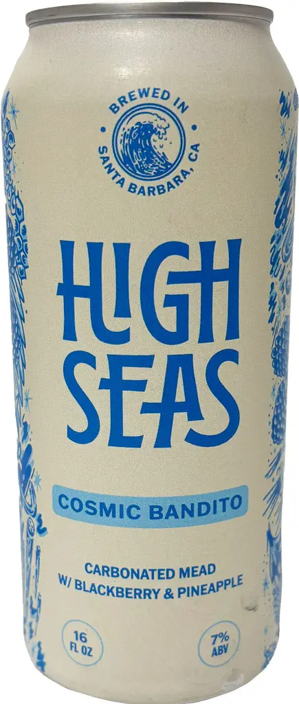 High Seas Cosmic Bandito Mead With Blackberry & Pineapple 16Oz Can 1