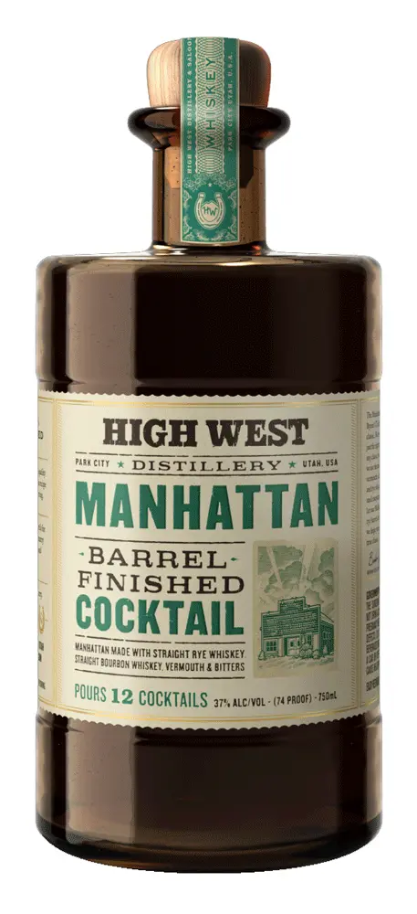 High West Manhattan Barrel Finished Cocktail 750Ml 1