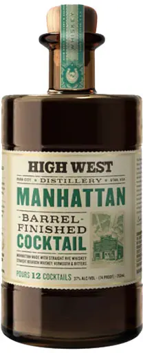 High West Manhattan Barrel Finished Cocktail 375Ml 1