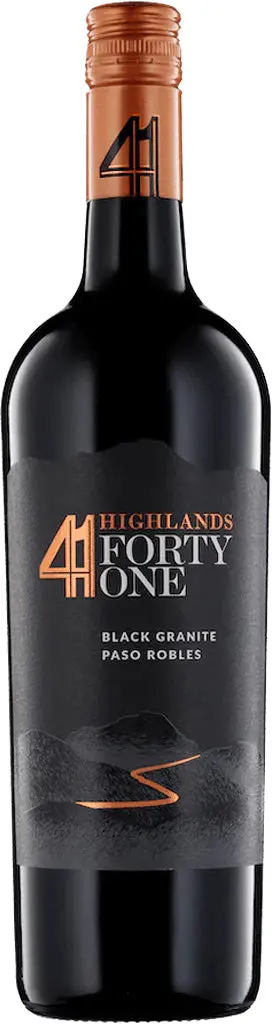 Highlands 41 Black Granite Paso Robles 2022 750Ml 1