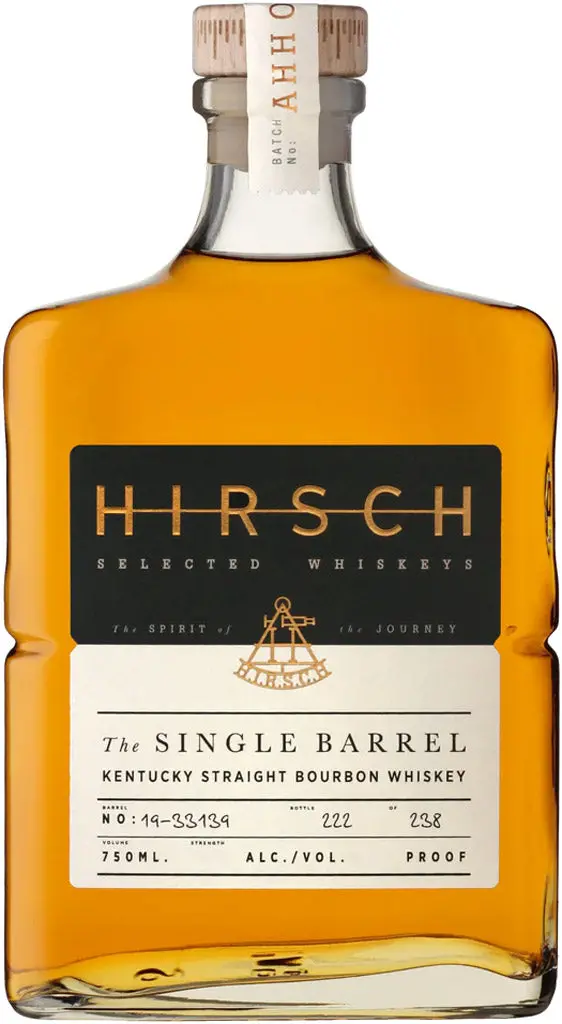 Hirsch The Single Barrel Straight Bourbon Whiskey 750Ml 1