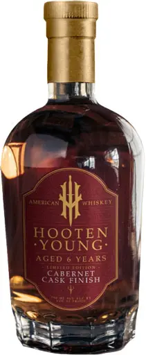 Hooten Young American Whiskey 6 Year Old Cabernet Cask Finish 750Ml 1
