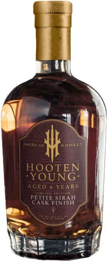 Hooten Young American Whiskey 6 Year Old Petit Sirah Cask Finish 750Ml 1