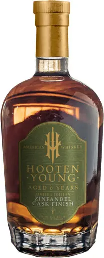 Hooten Young American Whiskey 6 Year Old Zinfandel Cask Finish 750Ml 1