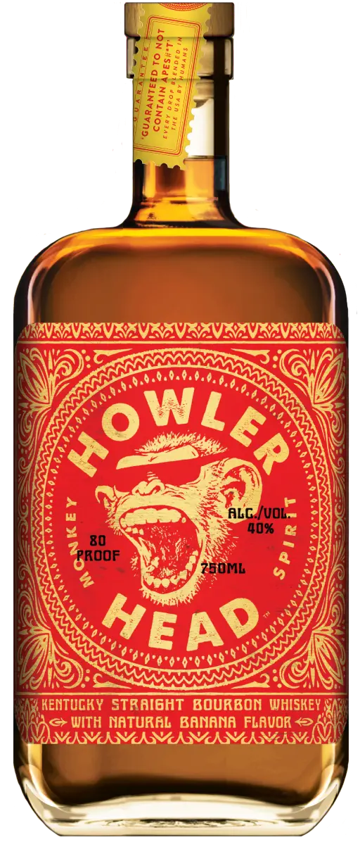 Howler Head Kentucky Straight Banana Bourbon Whiskey 750Ml 1