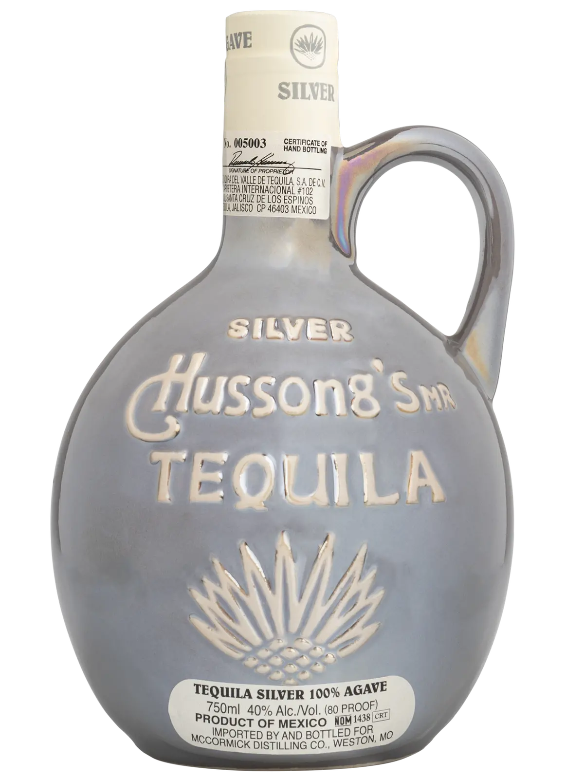 Mr. Hussong's Silver Tequila 750Ml 1