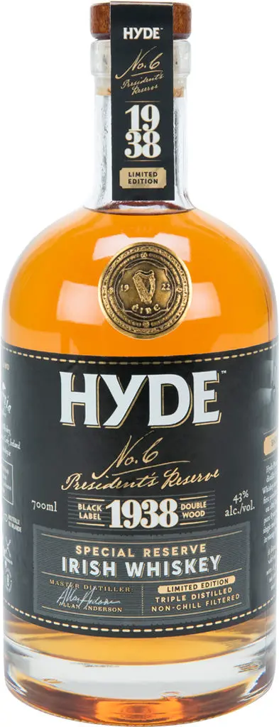 Hyde No.6 Irish Whiskey Sherry Cask 750Ml 1