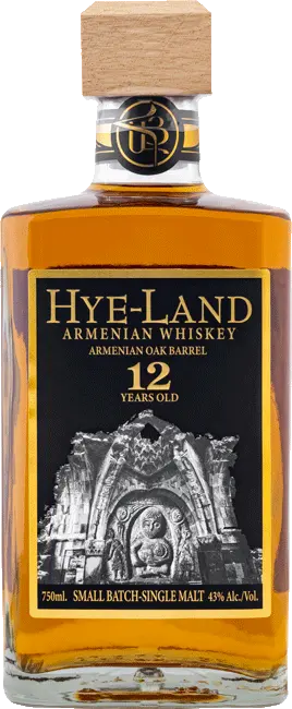 Hye-Land Armenian Small Batch Single Malt Whiskey 12 Year Old 700Ml 1