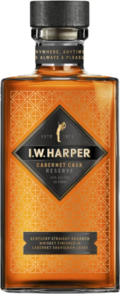 I.W. Harper Cabernet Sauvignon Cask Bourbon Whiskey 750Ml 1