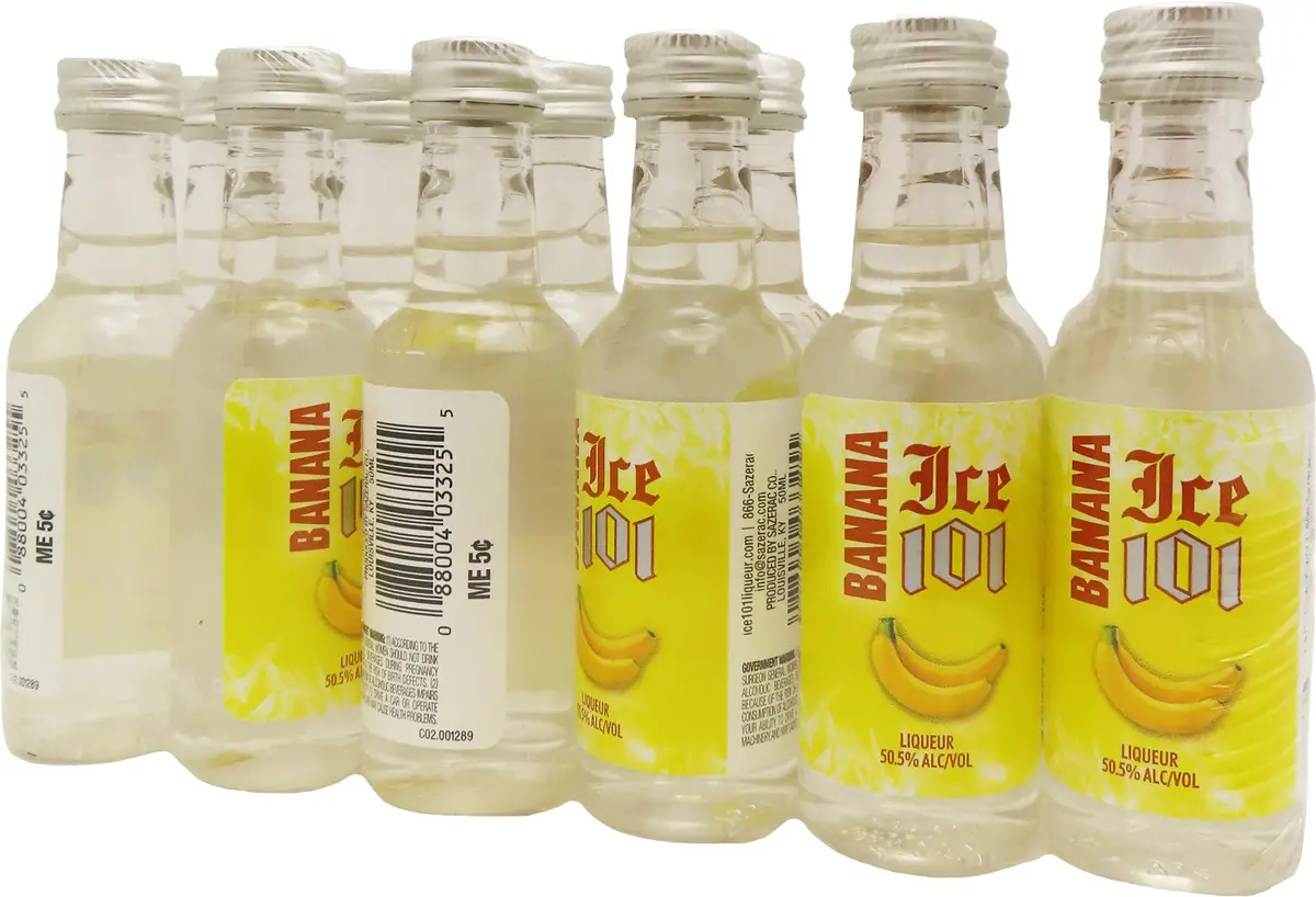 Ice 101 Banana Liqueur 50Ml 12Pk 1