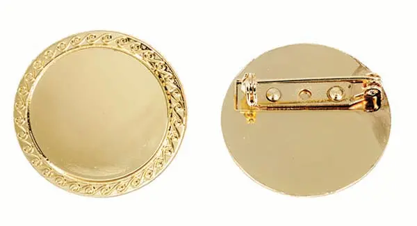 Round Badge With 25Mm Insert 1