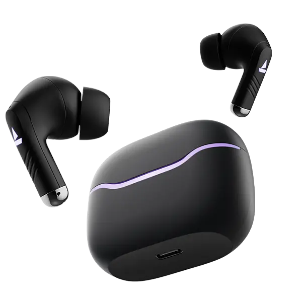 Boat Immortal 125 | Gaming Wireless Earbuds With Beast™️Mode, 40 Hours Playback, Enx™ Technology, Rgb Led Lights 1