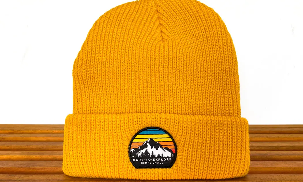Snow Beanie - Mustard 1