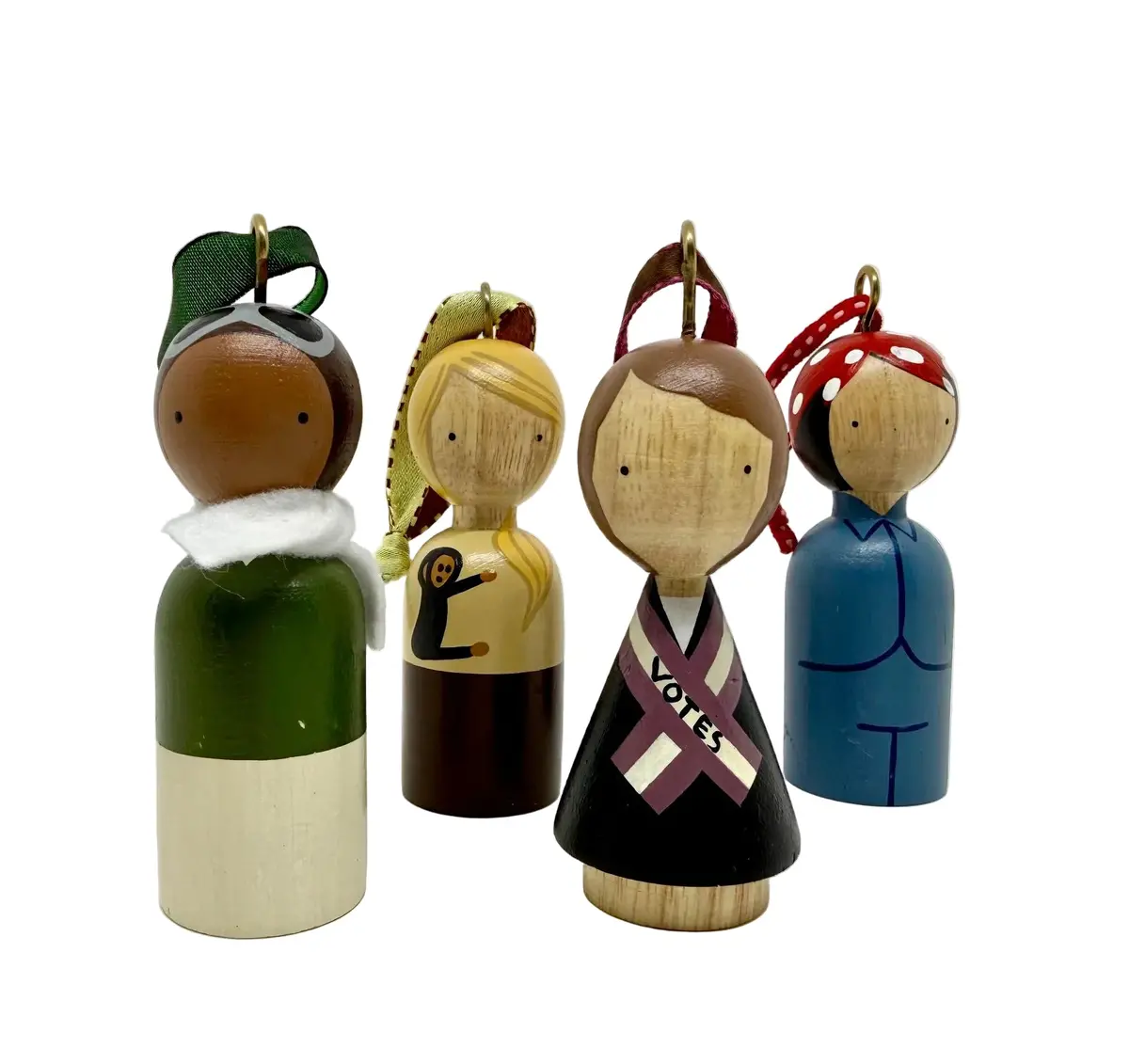 Famous Women Ornaments 1