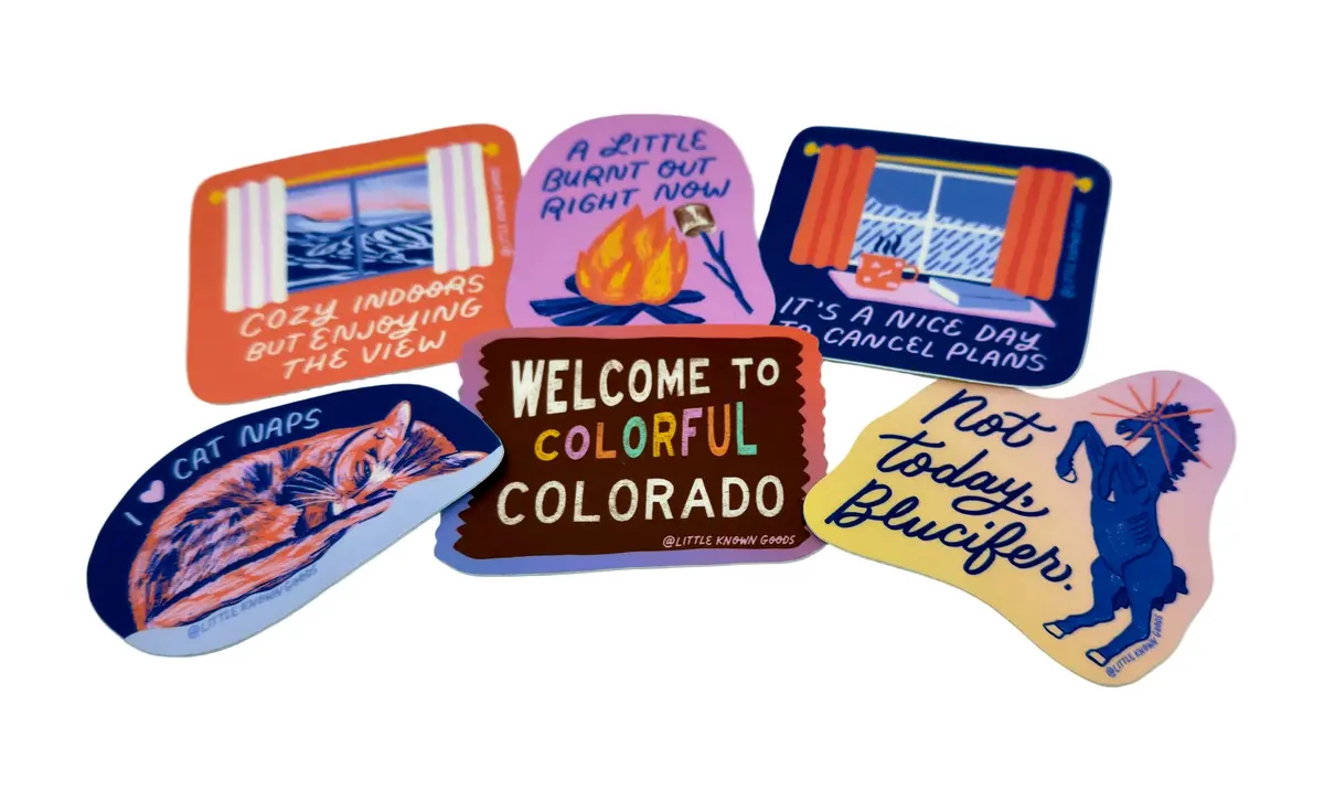 Little Known Goods Stickers 1