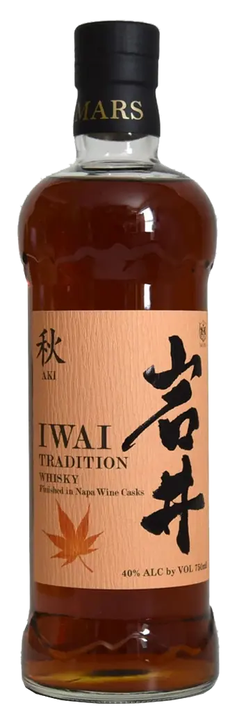 Mars Iwai Tradition Aki Wine Cask Finish Japanese Whisky 750Ml 1