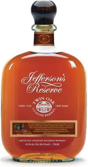 Jefferson's Reserve Twin Oak Custom Barrel Bourbon 750Ml 1
