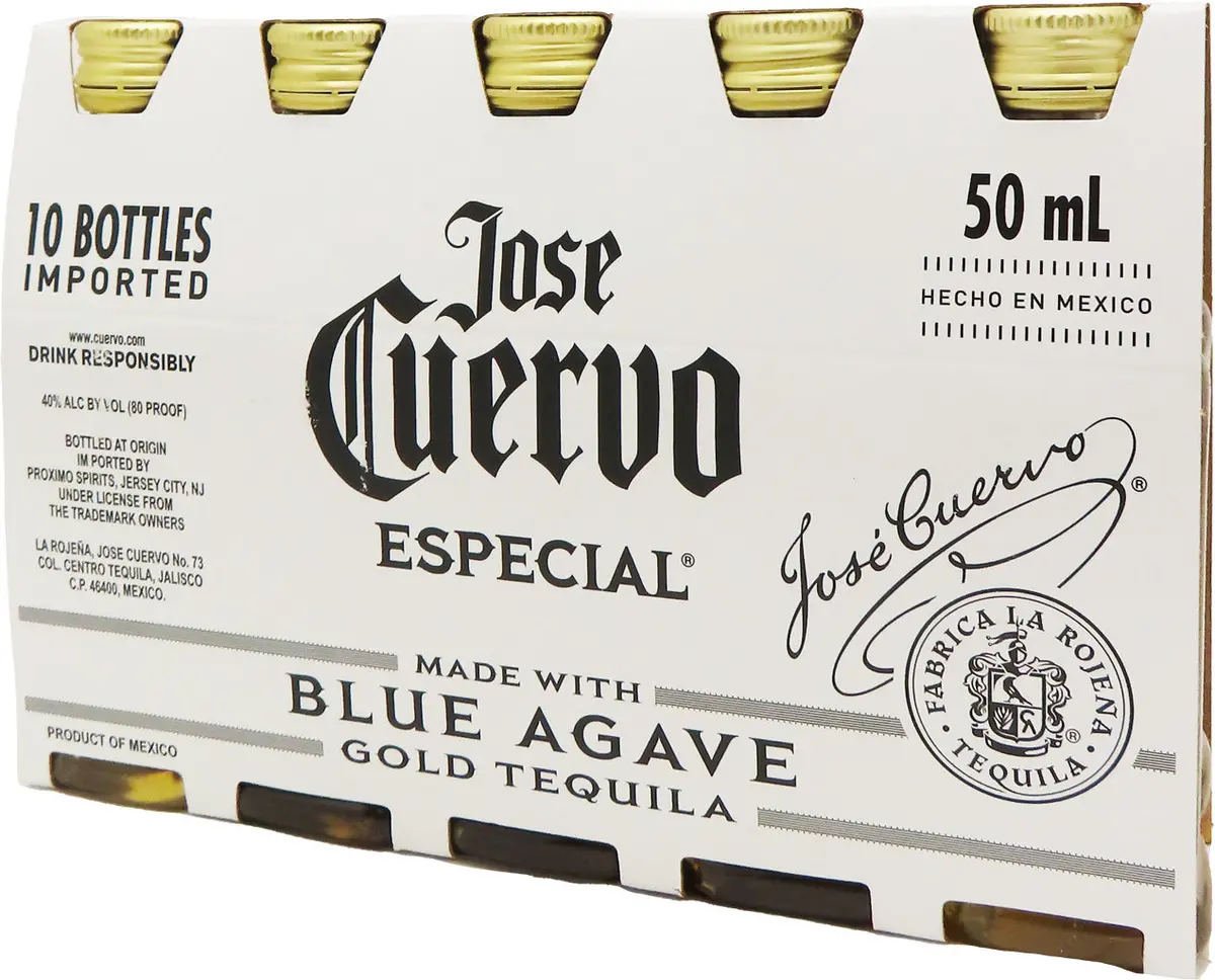 Jose Cuervo Especial Gold 50Ml 10Pk 1