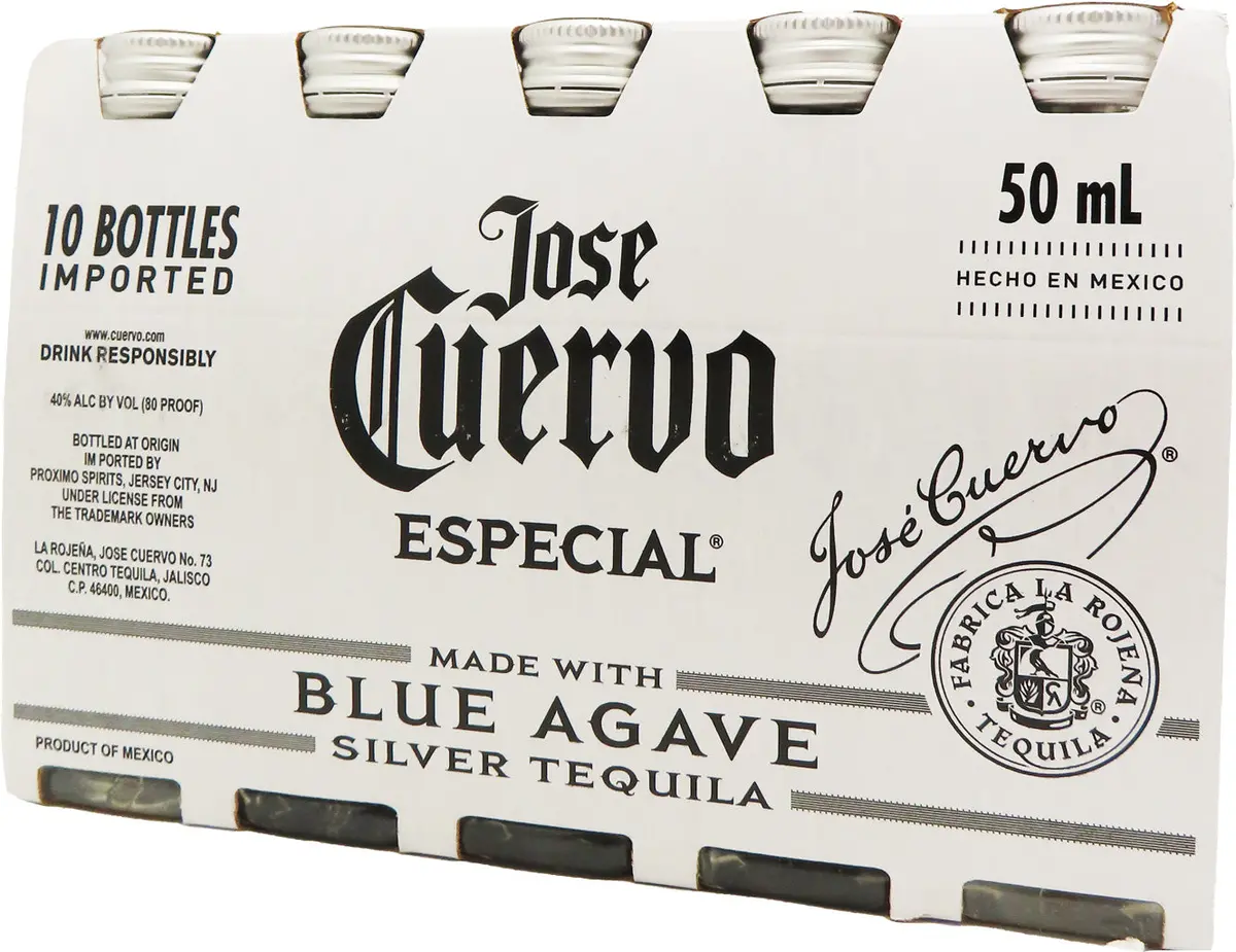 Jose Cuervo Especial Silver 50Ml 10Pk 1