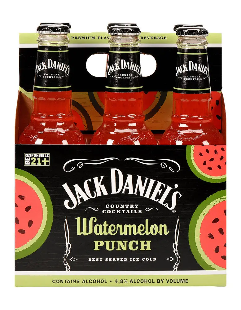 Jack Daniel's Country Cocktails Watermelon Punch 6Pk 1