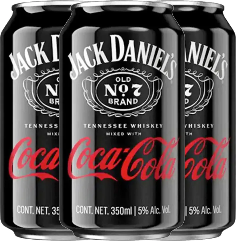 Jack Daniel's With Coca Cola Cocktail 4Pk Cans 1