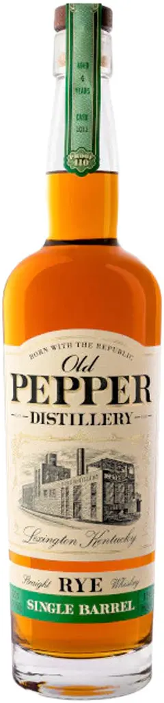 James E. Pepper 'Old Pepper' Rye Single Barrel Barrel Proof 750Ml 1
