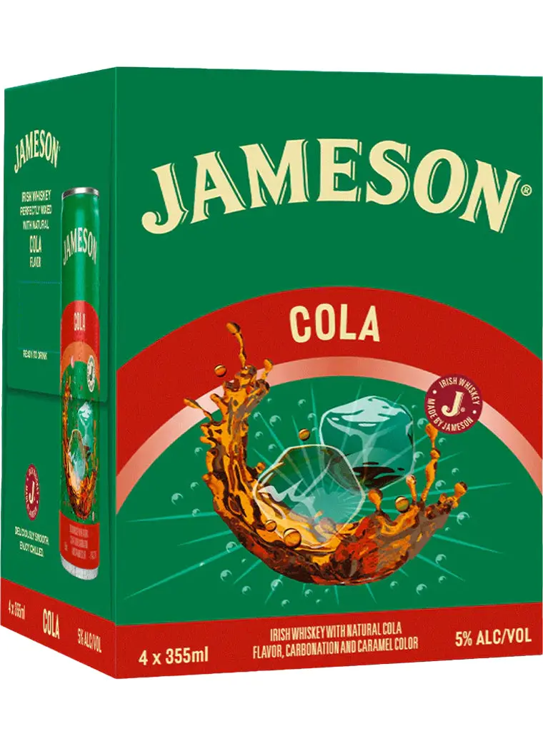 Jameson Cocktail Cola 4Pk Cans 1