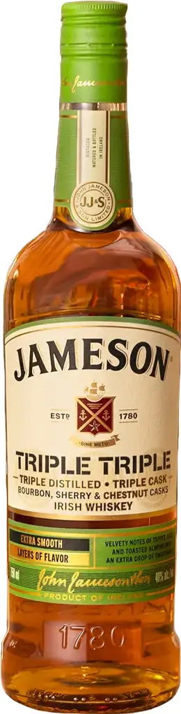 Jameson Triple Triple Irish Whiskey 750Ml 1